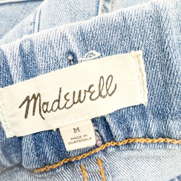 Madewell Pull-On Carpenter Denim Jeans Light Wash Size Medium - Picture 6 of 9